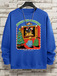 Smells Like Christmas Funny Comics Men Hip Hop Oversized