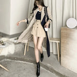 Autumn Khaki Trench Coat Mature Style Women's Outerwear