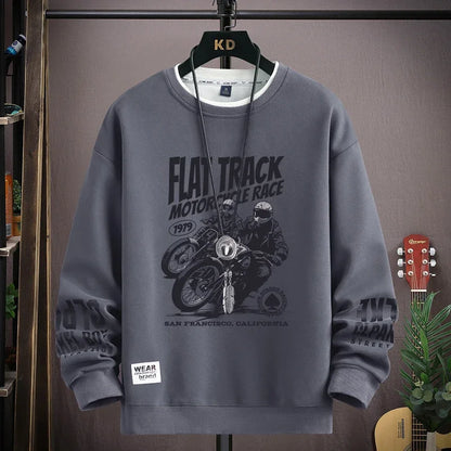 Autumn Men's Graphics Sweatshirt Hoodies Retro