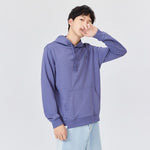 Sweatshirt Men  Hooded Basic Solid Color Korean Version