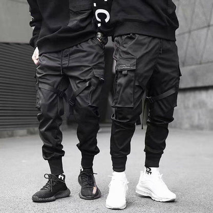 Harajuku Jogger Cargohose Herren Mode Militär Techwear Streetwear Hip Hop