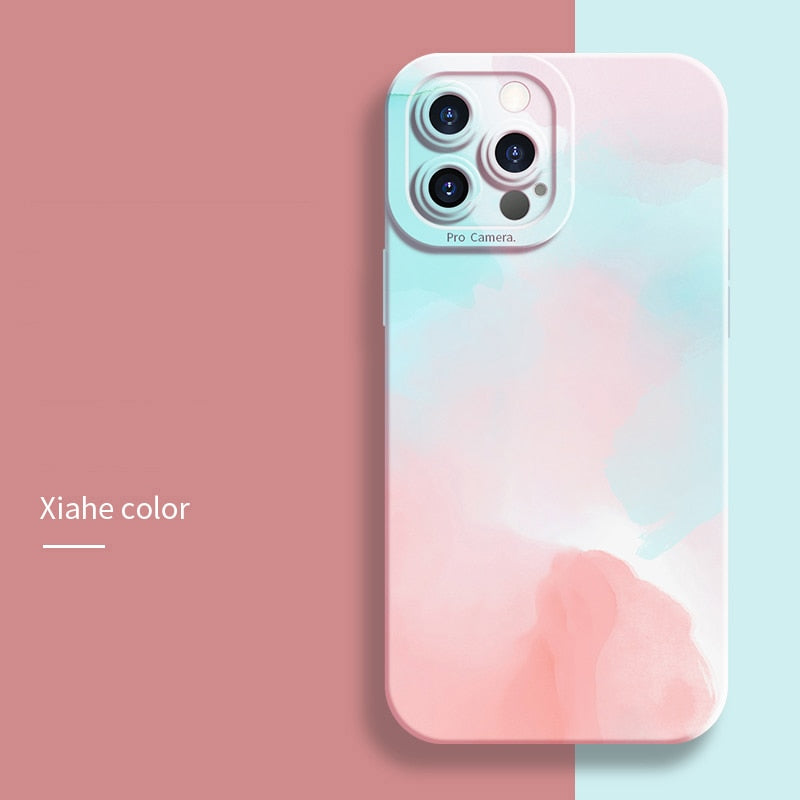 Watercolor Painting Case For iPhone