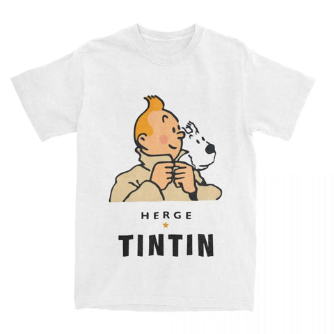 Retro Short Sleeve Vintage Cartoon Grapic Tees