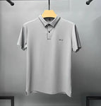 Advanced Printed Korean Version Diamond Polo Shirt With Hot Diamonds