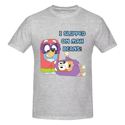 Funny I Slipped on My Beans T-shirt for Women