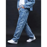 Retro spring and autumn tide brand pants hip-hop national tide trousers