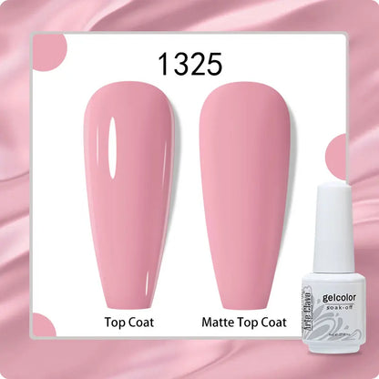 8ml Pure Color Gel Nail Polish Nail Art Manicure Semi Permanent