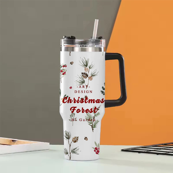 40oz Aesthetic Insulated Tumbler Halloween Christmas Gift 2026