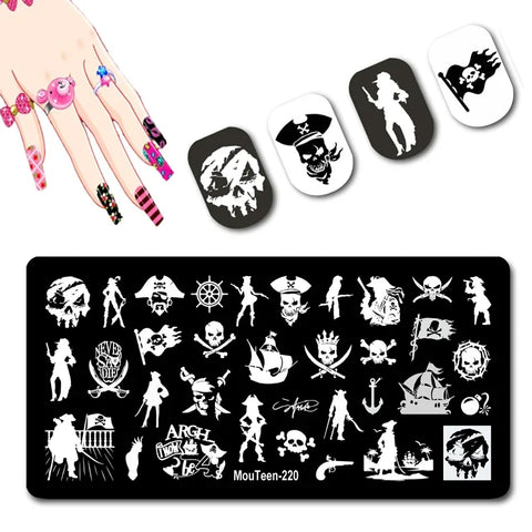 Disney Launch Miss Cat Nail Stamping Marie Cat Nail Stamp