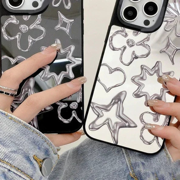 Immerse in Vibrant Art: Graffiti Stars Blossom on Your iPhone 14/1