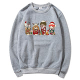 Weihnachts-Sweatshirt, magischer Zauberer-Schulpullover