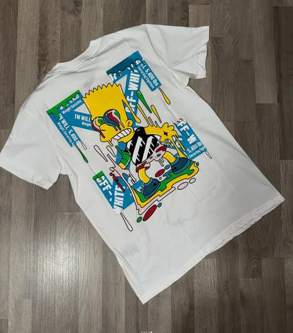 Classic Cartoon Design Tshirt Men - Premium Short Sleeve Top