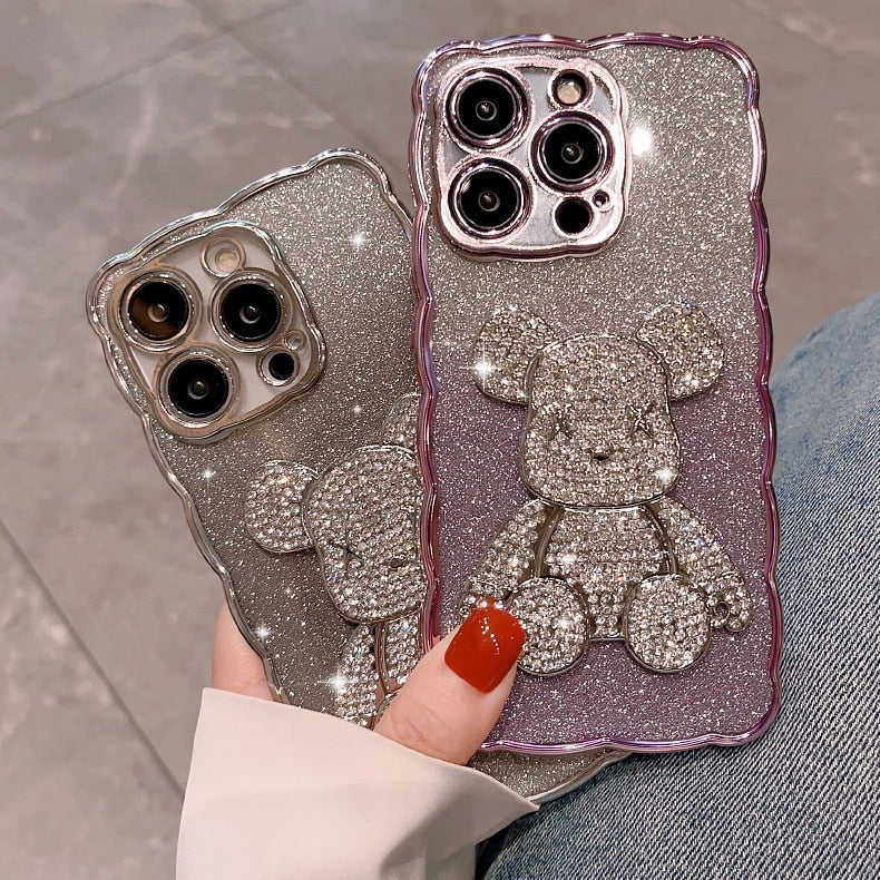 Bling Rhinestone for iPhone Diamond Cute Bear