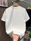 Casual Patchwork Color Block Loose Short Sleeve T-Shirt