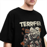 Terrifier T-Shirt Sommer Halloween ästhetische T-Shirts Baumwolle trendige cool