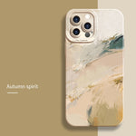 Aquarell-Malerei-Hülle für iPhone