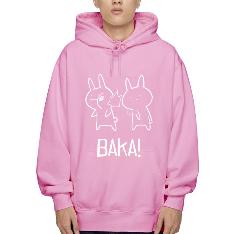 Men Hoodies Fleece Baka Outerwear For True Otakus