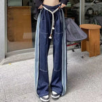 Cool and Chic Casual Wide Leg Jeans Trousers Street