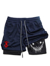 Berserk- Men's 2-in-1 sports shorts, running quick drying shorts