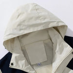 Lightweight Waterproof Windbreaker Jacket With Zipper For Outdoor