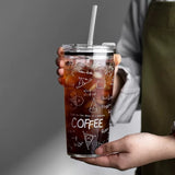 Quench Your Thirst with Our High-Capacity, Heat-Resistant Glass Cup