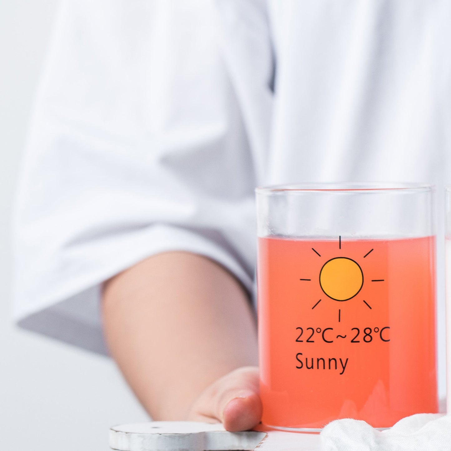 Coffee Tea Mug Drinks Dessert Cup Glass Mugs Handle Drinkware