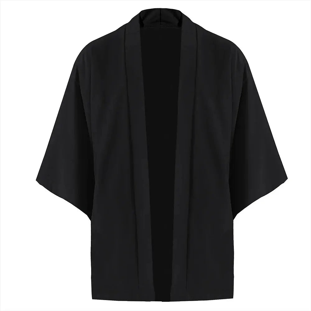 Men's Japanese Cardigan Sleeve Summer Outwear