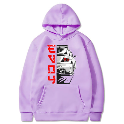 Männer Hoodie Harajuku Cartoon Anime Kawaii Auto Casual