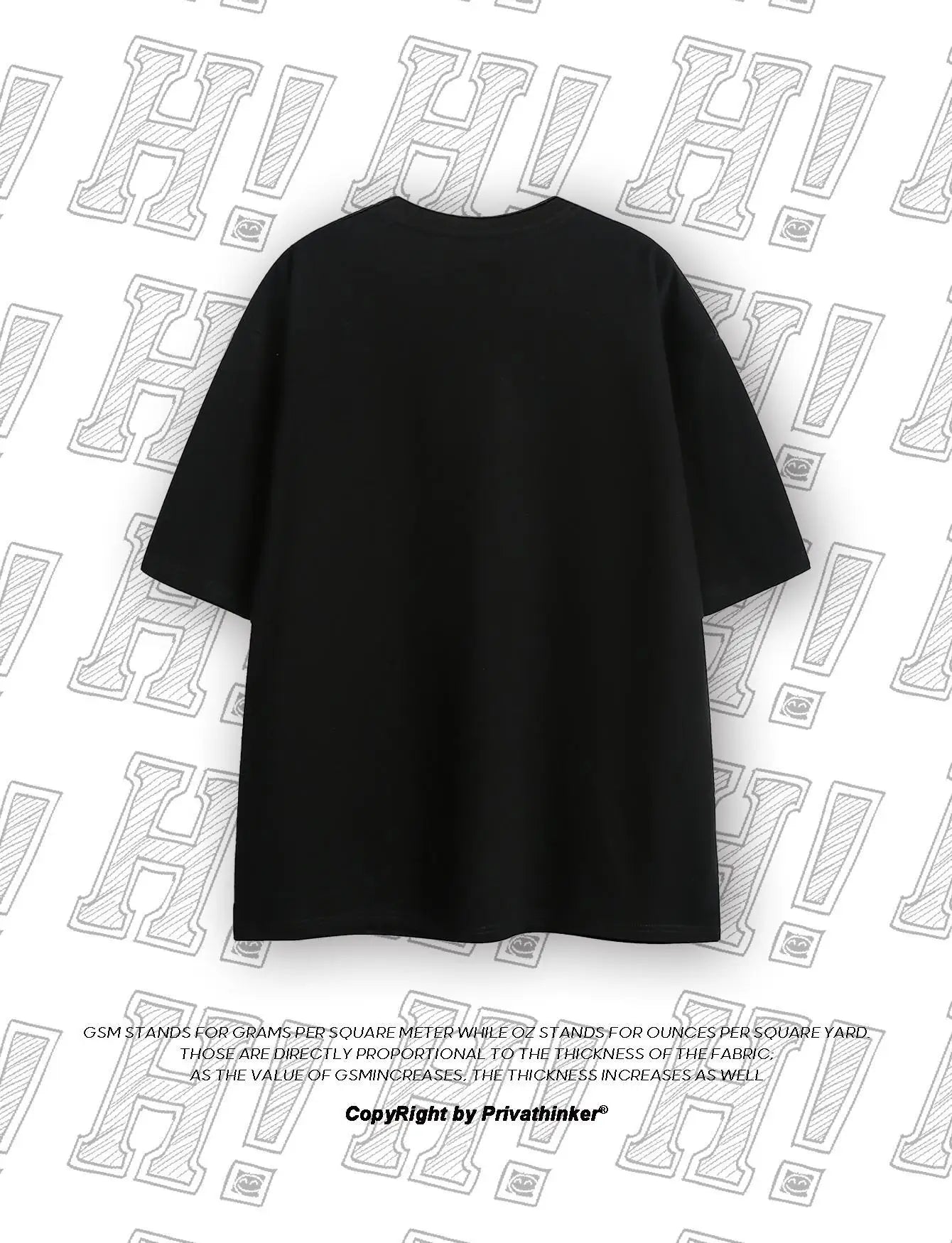 Say Hi Graphic Oversize T-shirts Casual Kpop Top Y2K Tees Streetwear