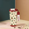Festive 530ml Insulated Travel Coffee Mug 316 Steel Xmas Gift Tumbler