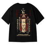 T Shirt Streetwear Vintage Retro Graphic Print Gothic T-Shirt Cotton Short Sleeve - xinnzy