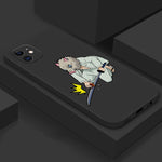 Anime Demon Slayer Handyhülle für iPhone, bunt
