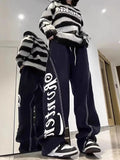 2024 Oversized Women Harajuku Sweat Pant