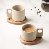 Ceramic Coffee Cup Firming Teacup Set Holiday Mug