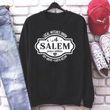 Salem Witches Union Local Sweatshirt Halloween Crewneck Style