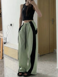 Y2K Parachute Pants: Trendy Wide Leg Trousers for Juniors