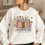 Book Lover Floral  Librarian Sweatshirt