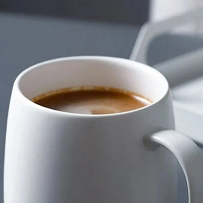 480ML Ceramic Milk Tea Water Coffee Mugs Home Office School Drinkware Breakfast Oatmeal Mugs Large