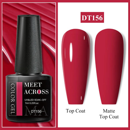 7ml Super Top Coat Gel Nail Base Gel Matte Top Coat Semi-Permanent