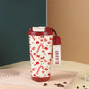 Festive 530ml Insulated Travel Coffee Mug 316 Steel Xmas Gift Tumbler