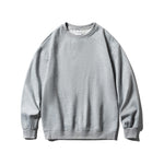 Damen-Kapuzenpullover, übergroße, solide koreanische Pullover