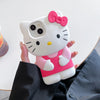 Cartoon Rabbit 3D Silicone Soft Phone Case Cute Shockproof Cover