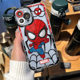 Marvel Spiderman-Telefonhülle für iPhone, Silikonhülle