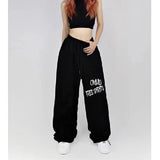 Street Style Brief Print Jogginghose Frauen Hip-Hop Mode Frauen Hosen 