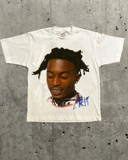 Y2K Hip Hop Oversized T-Shirt Women American Retro High Street