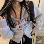 Hoodie Korean Sweatshirts Women  Spring Long Sleeve