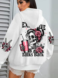 Expensive Talks Women Hoodie Funny Harajuku