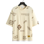 Kurzarm-T-Shirt aus Polyester für Herren, hochwertige Top-T-Shirts, klassisch