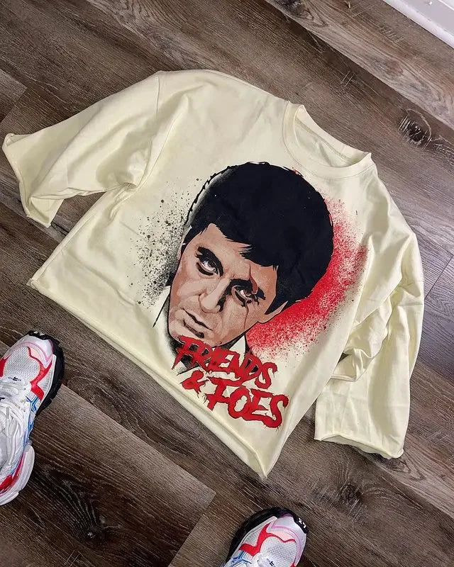 Y2K T-shirt Harajuku hip-hop graphic T-shirt