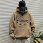 Sweat Shirt Loose Hoodie Winter Aesthetic Warm Tops Streetwear